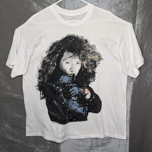 Rare Vtg 80s Jon Bon Jovi 1988 World Tour Concert T-Shirt One Size